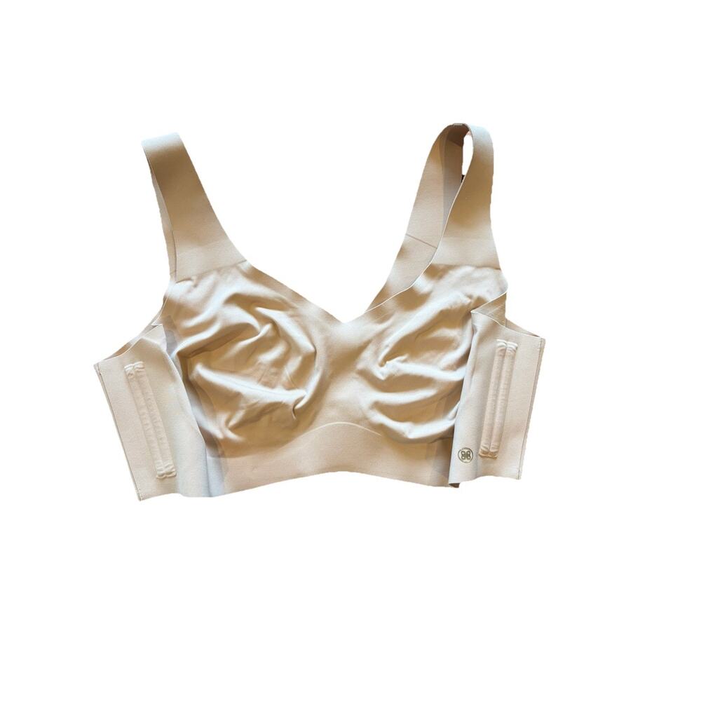 Honeylove V Neck Nude Beige Wireless Bra